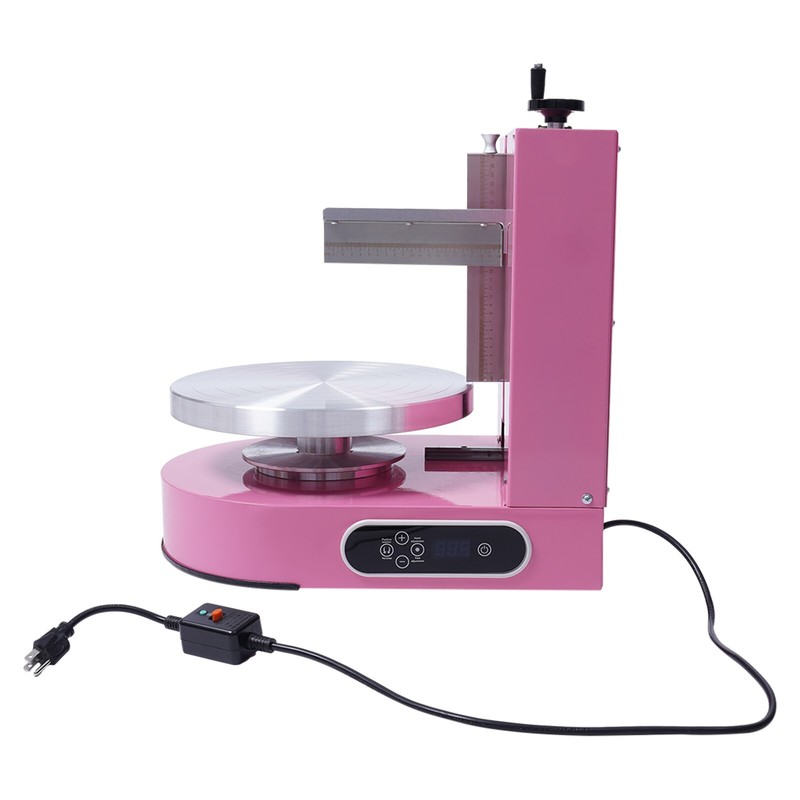 Adjustable Cake Cream Spreading Machine Cake Decorating Machine W/LCD Display gallery
