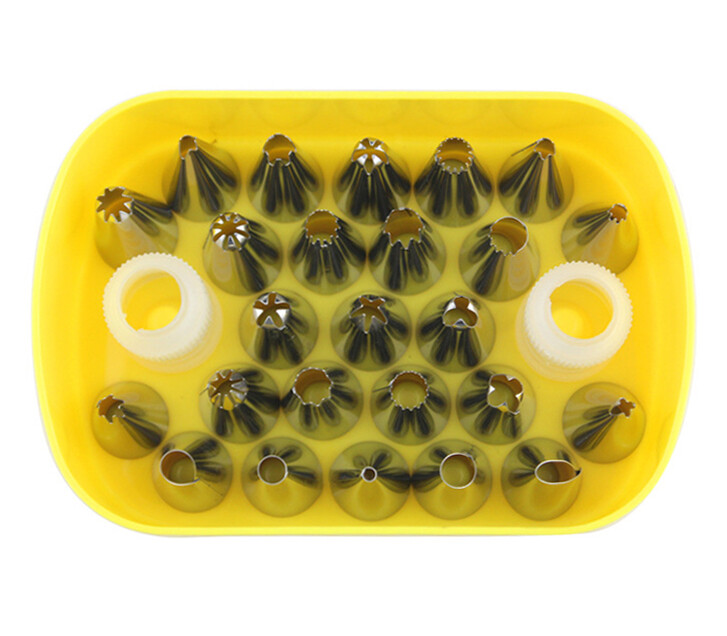 25 Pcs Icing Tip Icing Piping Nozzles Set Cupcake Cake Baking Decorating Kit Set gallery