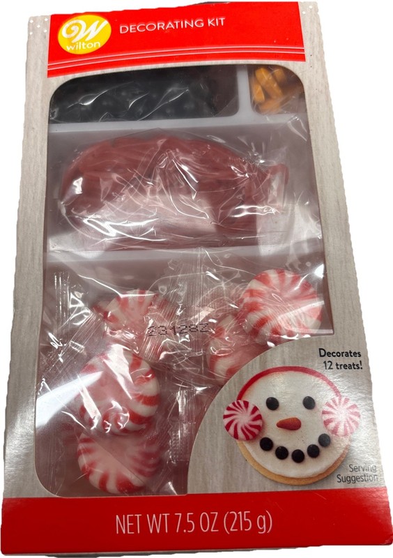 Wilton Cookie Decoration Kit For Christmas. Make Cute Snowmen!—NEW—SHIPSN’ 24HRS