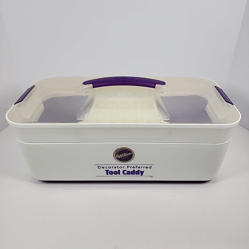 Wilton Decorator Preferred Tool Caddy Cake Decorating Organizer Storage Tote