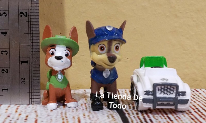 PVC PLASTIC DOG FIGURE TOYS CAKE TOPPER DECORATION FOR PAW PATROL FANS READ gallery