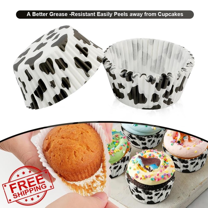 Kiopdse Cupcake Liners White Red gallery