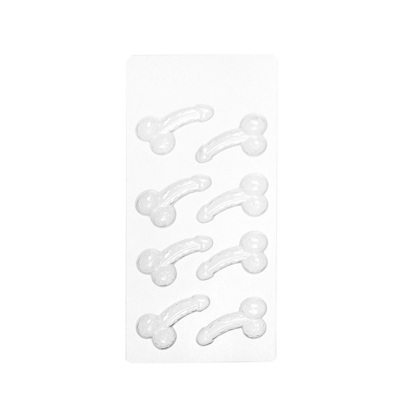 Mold for chocolate "3D penis 5in". Plastic mold for chocolate confectionery gallery