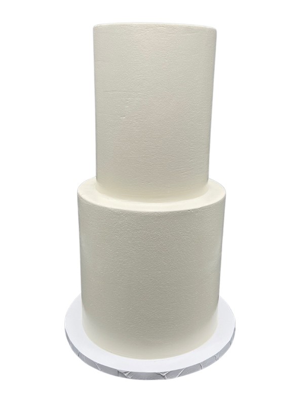2 Tier Fake Cake 16 Inches Tall – Add Wedding Cake Toppers & Cake Decorations