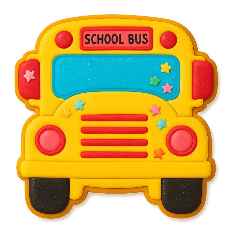 Classic School Bus Cookie Cutter - 4' gallery