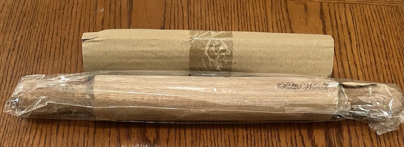 Pioneer Woman Rolling Pin Wooden One Piece 16″ Farmhouse