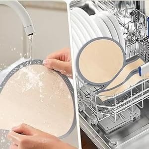 2 Pack Silicone Baking Mat for Springform Pan 9 inch, Prevent Cake from gallery