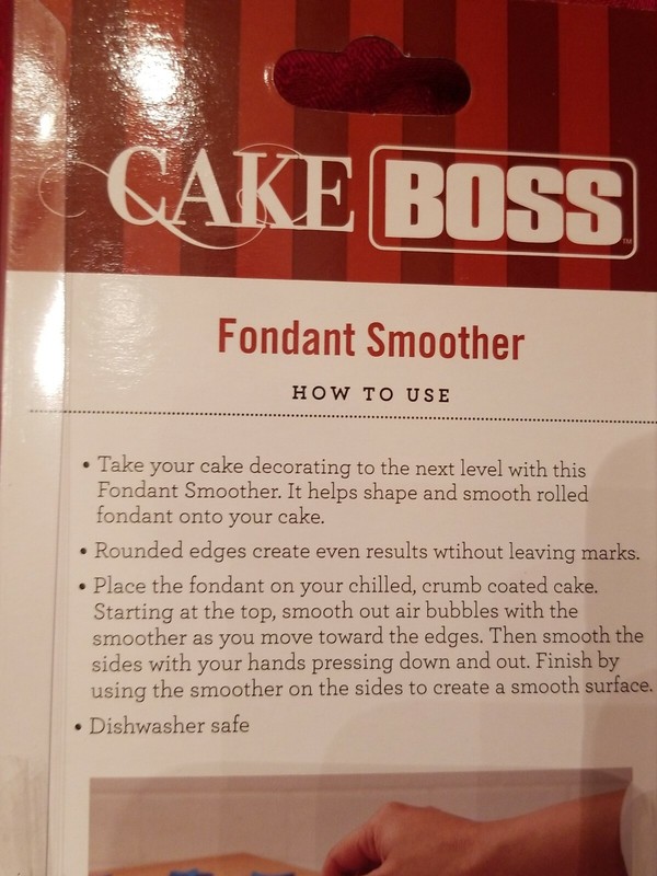 Cake Boss Fondant Smoother New item #59456 gallery