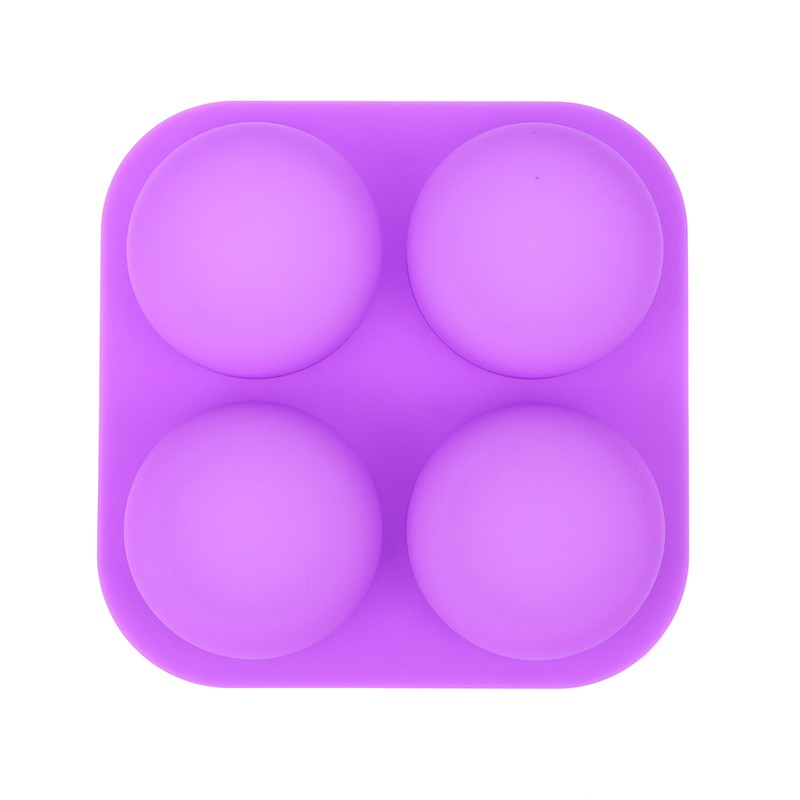 1Pc 4 Cavity Silicone Soap Mold DIY Handmade Craft Cake Decorating Tools Tray gallery
