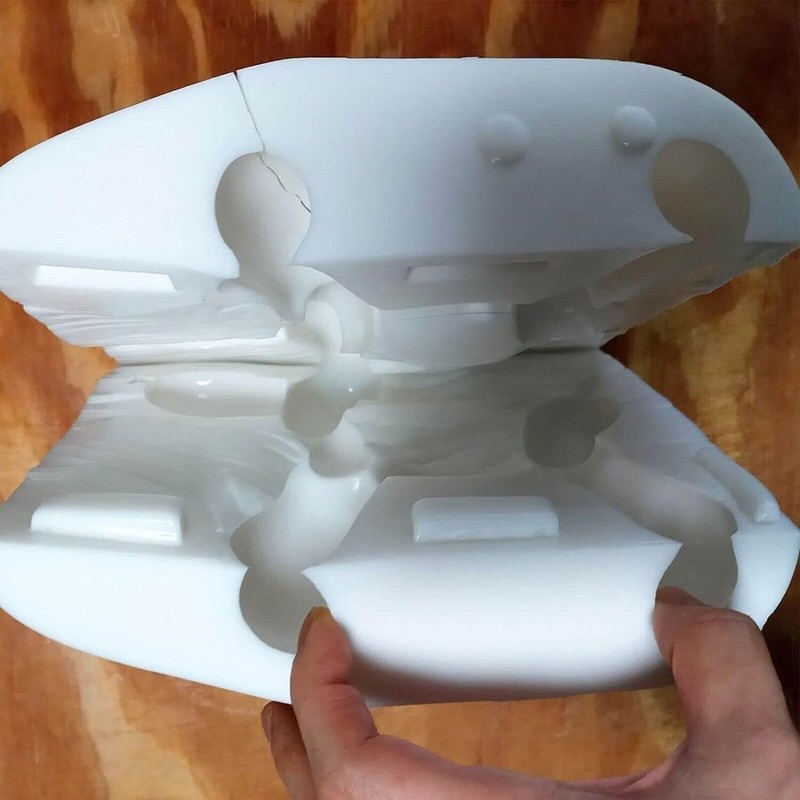 new Balloon Dog 4.5 in mold Resin, plaster, candle, soap mold 0-09 gallery