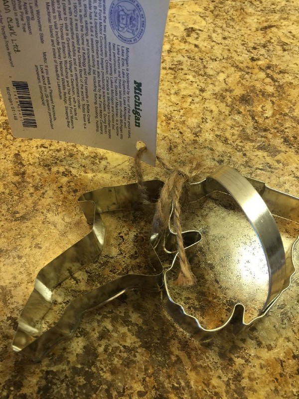 Michigan State Set Of 2 Cookie Cutters Ann Clark Ltd Made In USA gallery