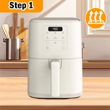 Air Fryer Disposable Paper Liner for Bella 4Qt Slim Air Fryer, 130PCs Food gallery