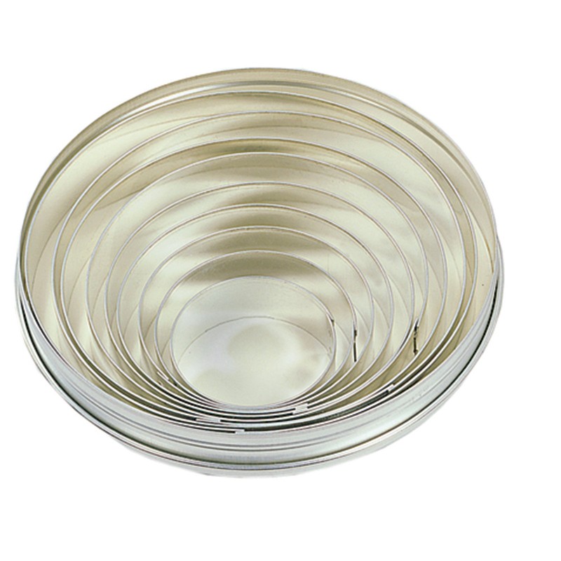 , 1 x 6 x 6 inches, Round Cookie Cutter Set gallery
