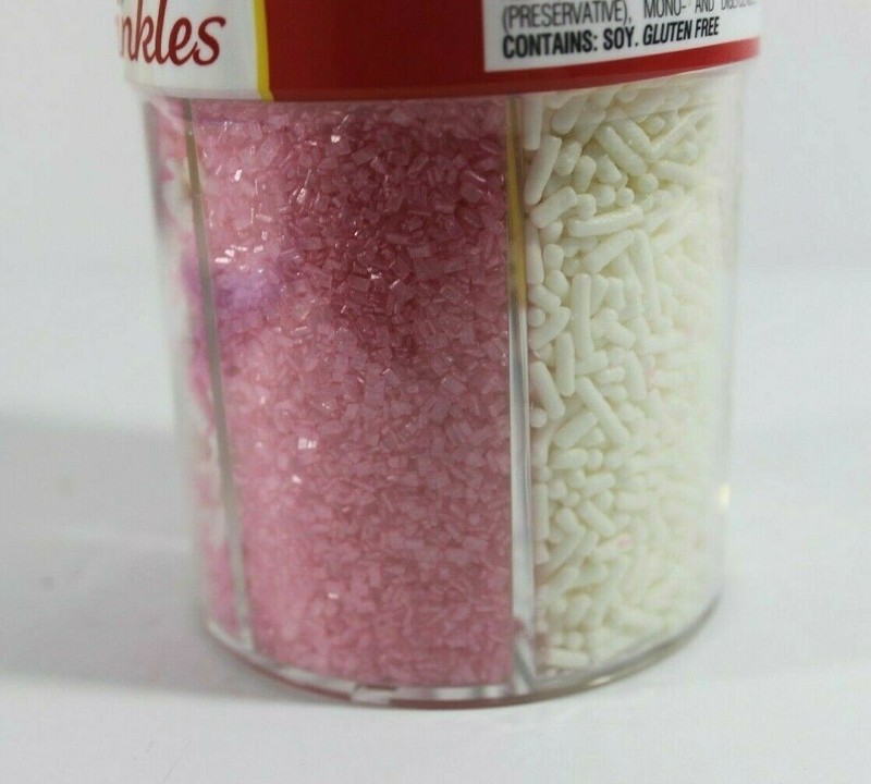 Betty Crocker sprinkles 6.8 ounce candy decorations Pretty in Pink Valentine gallery