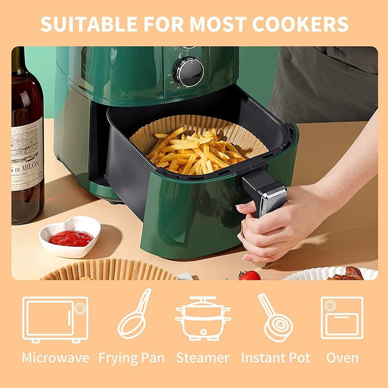 Air Fryer Disposable Paper - Non Stick ( Pack 100 & 200) gallery