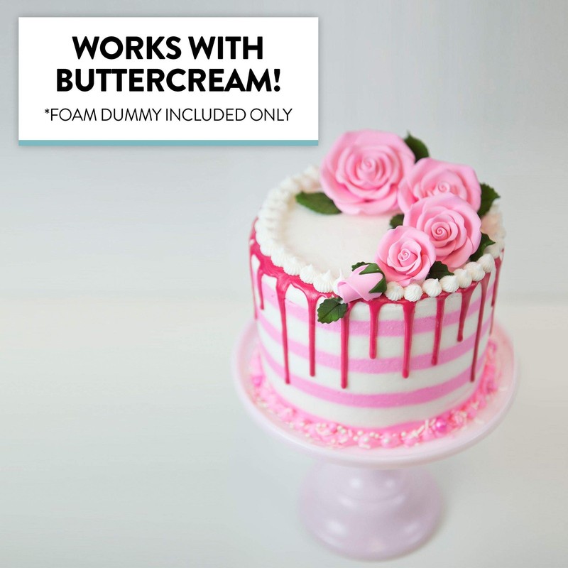 6 x 5 Inch Cake Dummy – Styrofoam Fake Cake for Decorating Display & Practice... gallery