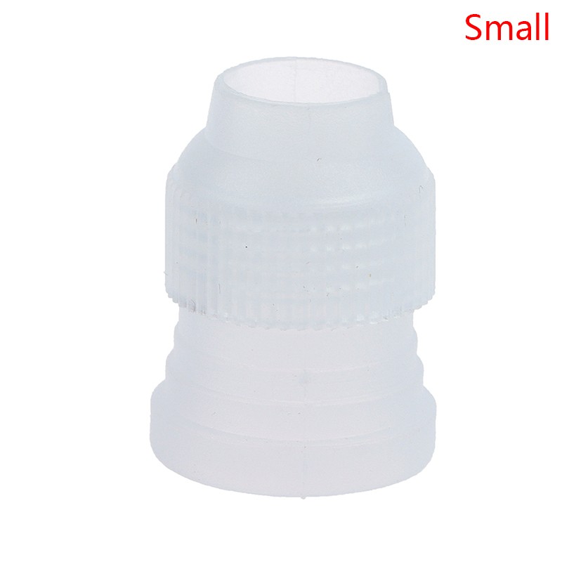 Small Middle Large Coupler Adaptor Icing Piping Nozzle Bag Cake Pastry Dec-N8