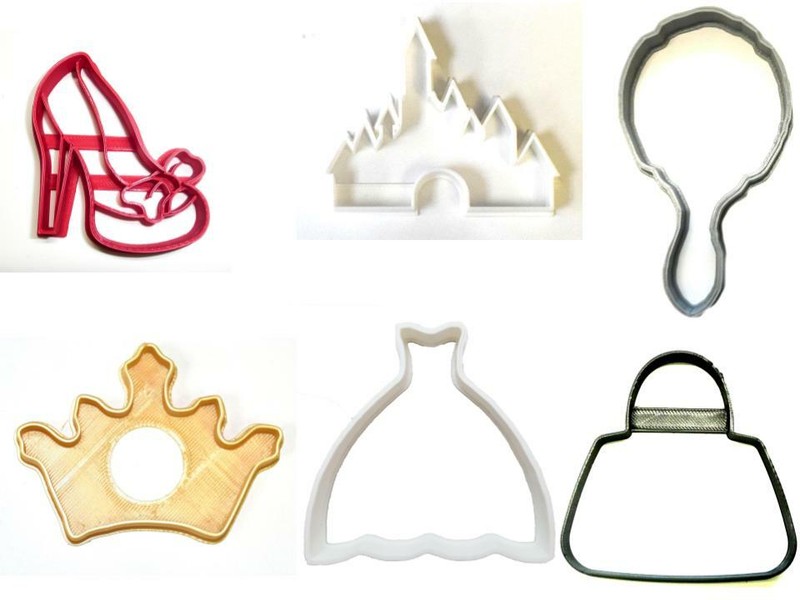 PRINCESS PARTY GIRL BIRTHDAY DRESS UP FANTASY THEME COOKIE CUTTER USA PR1304