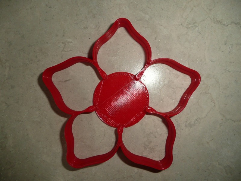 MONSTER HEAD OR POINTED PETAL FLOWER COOKIE CUTTER MADE IN USA PR4934 gallery