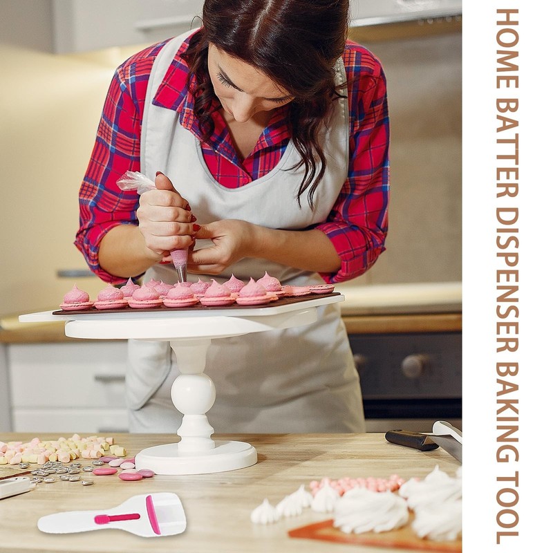 Cake Batter Distribution Scoop, One-Touch Sliding Button Dispenses Batter, Ho... gallery