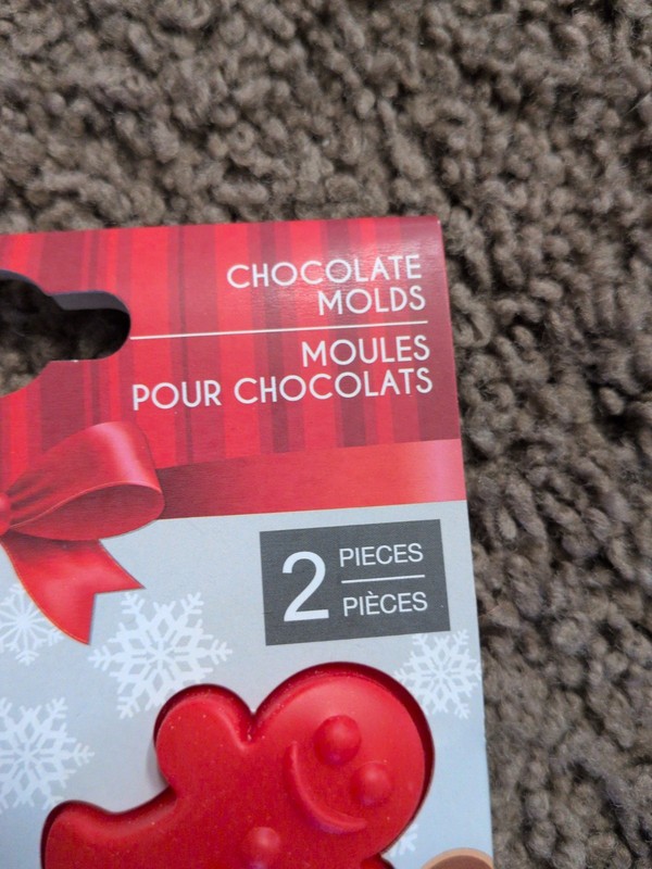 Lot Of 16 (Eight-2 Packs) Brand New Trudeau Christmas Chocolate Molds gallery
