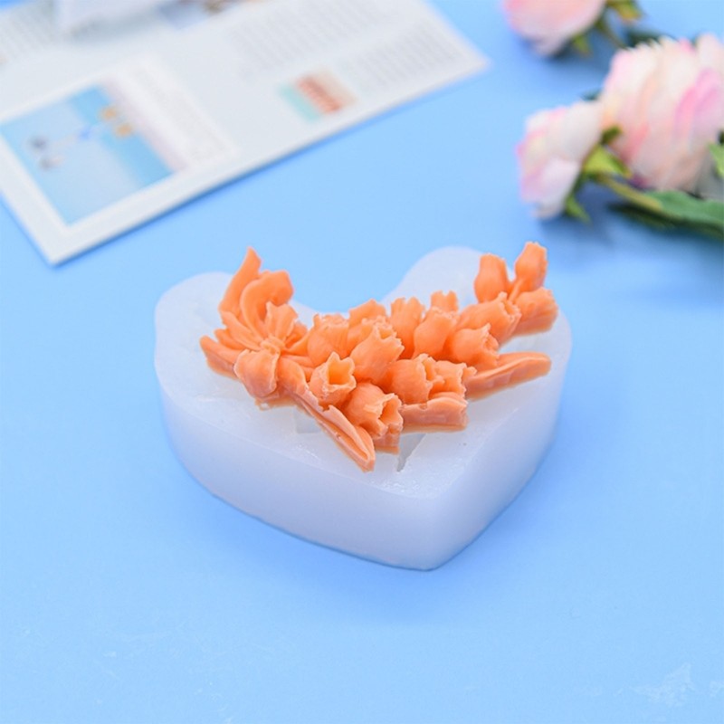 Candy Moulds Flower Shaped Silicone Material for Baking Cake Fondant Chocolate gallery