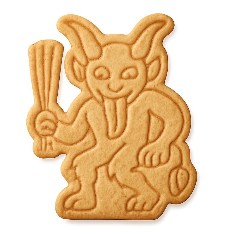 Traditional Krampus Cookie Cutter & Stamp - 3.2x4 gallery