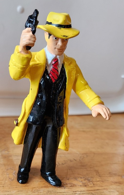Madonna Cake Topper 1990 3.5" Set of 4 Brethless Mahoney and Dick Tracy gallery