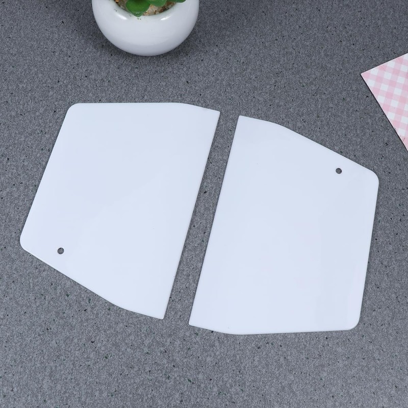 Plastic Dough Scraper 20 Pcs Cake Scraper Set for Baking Dough and Icing Spre... gallery