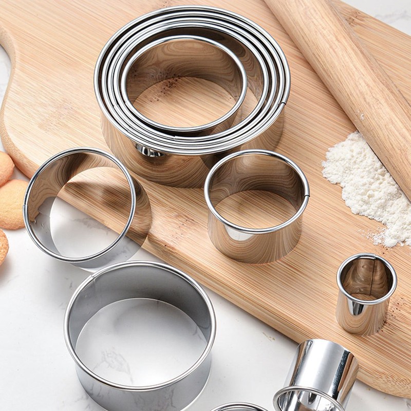 Tart Ring Cake Rings Crumpet Stainless Steel Baking Tools Dessert gallery