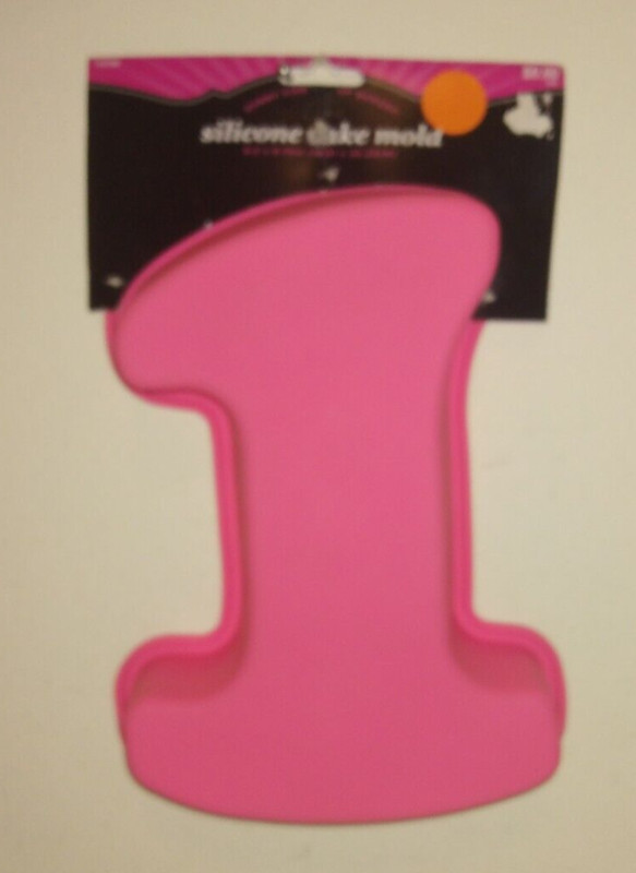 Sunny Side Up Bakery Number 1 Pink Silicone Cake Mold