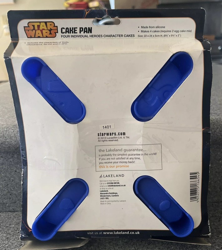 Star Wars Lakeland Silicone Cake Pan & Cookie Cutters New gallery