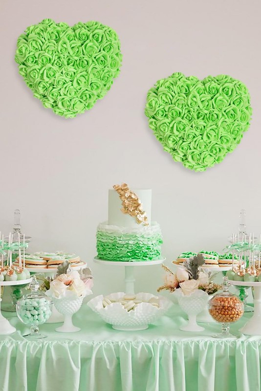 Insunsix Artificial Roses200Pcs Foam Roses 1.97In Rose Flower Heads Craft gallery