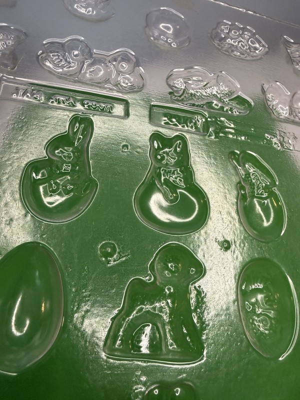 8 Small Easter Chocolate Molds