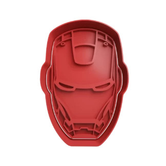 Iron Man Head Cookie Cutter Fondant Biscuit Baking Tool