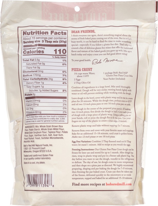 Bob's Red Mill Mix Pizza Crust 16 oz (Pack of 4) gallery
