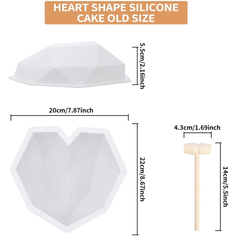 Heart-Shaped Cake Decoration Molds – Various Festivals