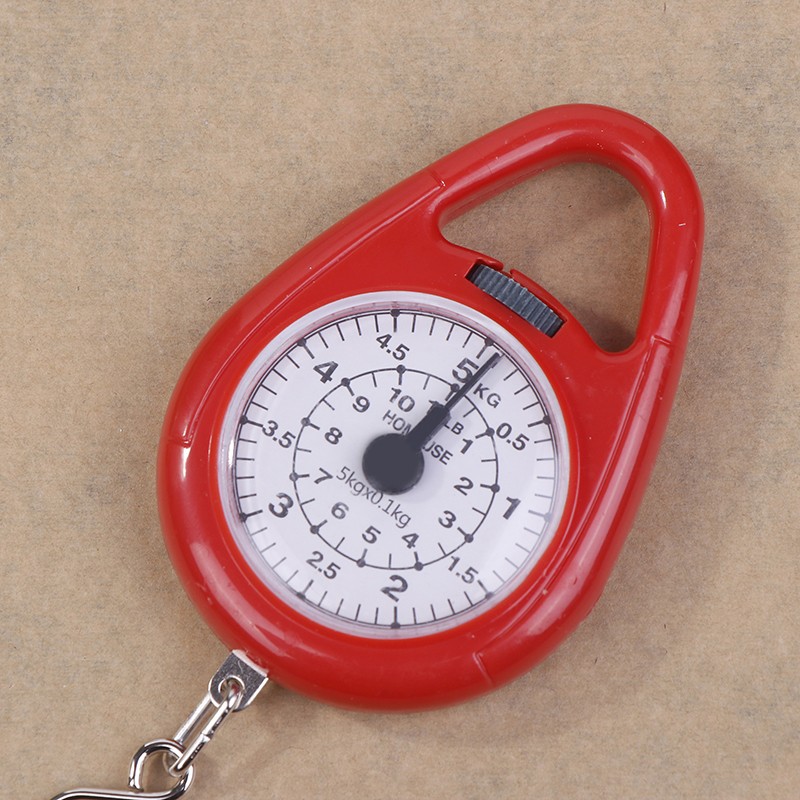 Mini Pointers Digital Hanging Hook Spring Scale Travel 5kg Capacity Food Scale gallery