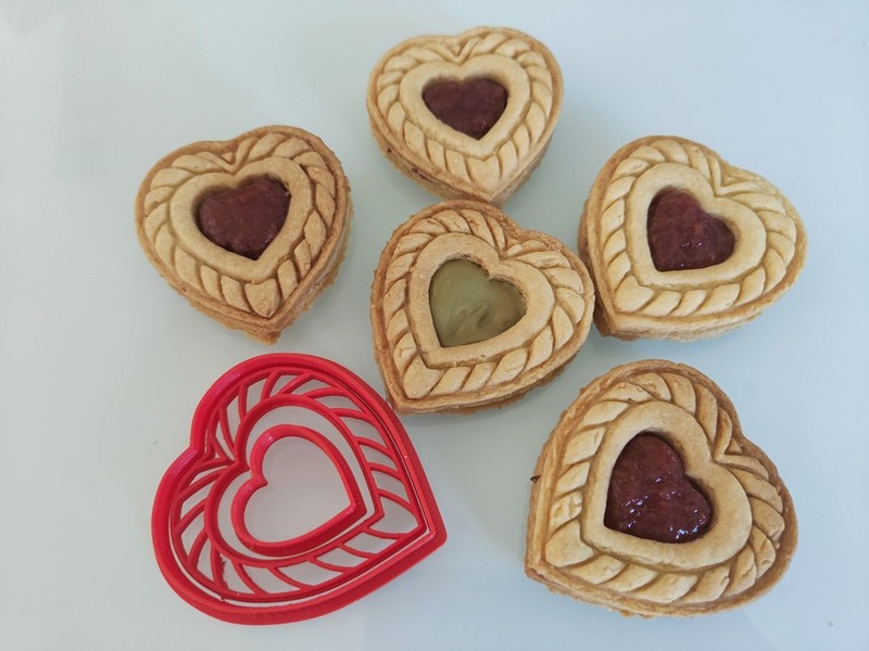 Biscotti da Tè Cuore formine per biscotti cookie cutters tagliapasta