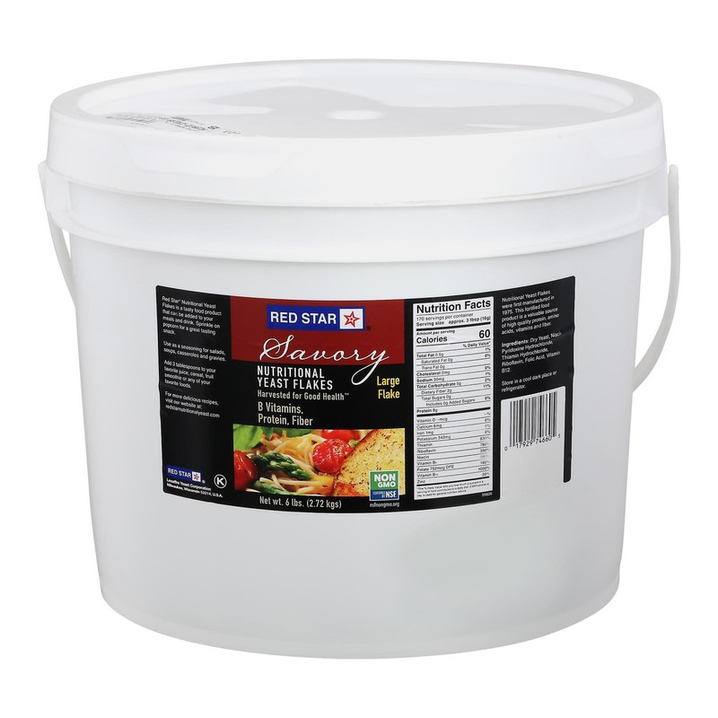 Red Star Nutritional Yeast Flake Large 6lb