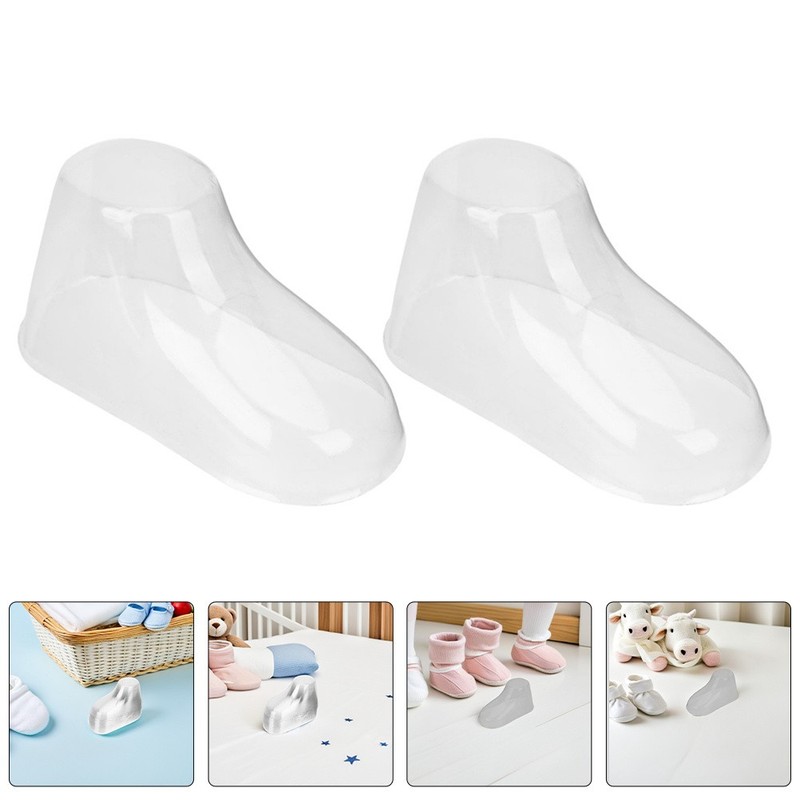 160pcs Baby Foot Display: Clear Baby Feet Display - Realistic Infant gallery