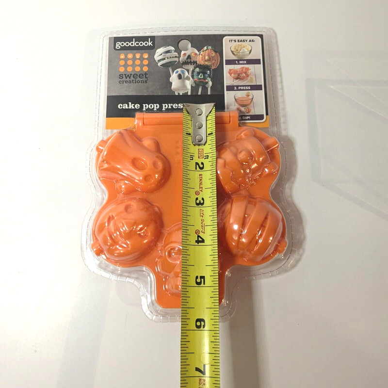 Halloween Cake Pop Press Pumpkin Ghost Skull Mummy Frankenstein, Sweet Creations gallery
