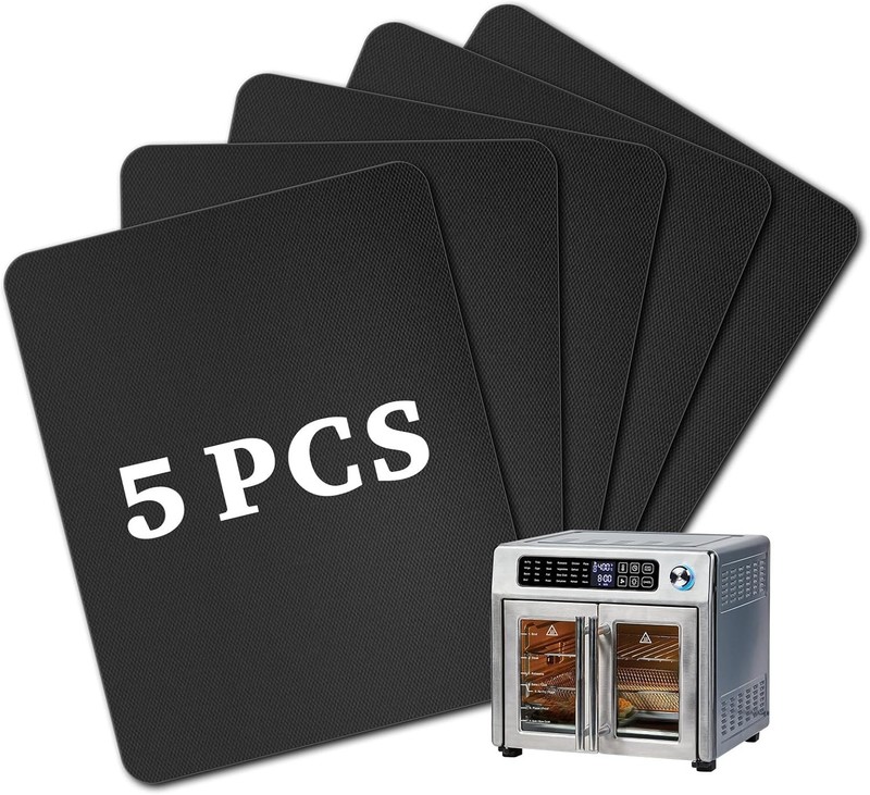 5 PCS Mats Oven Liner for Emeril Lagasse 26 QT French Door 360 Air