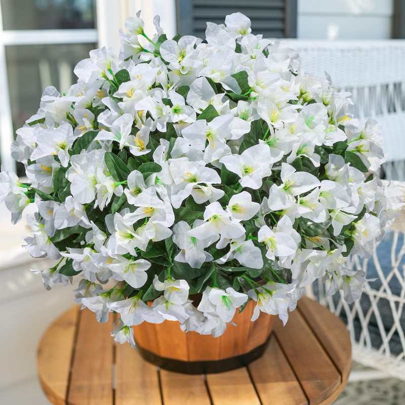 Ivydale Bougainvillea Artificial Flowers For Outdoors Spring Decor 4 Bundles gallery