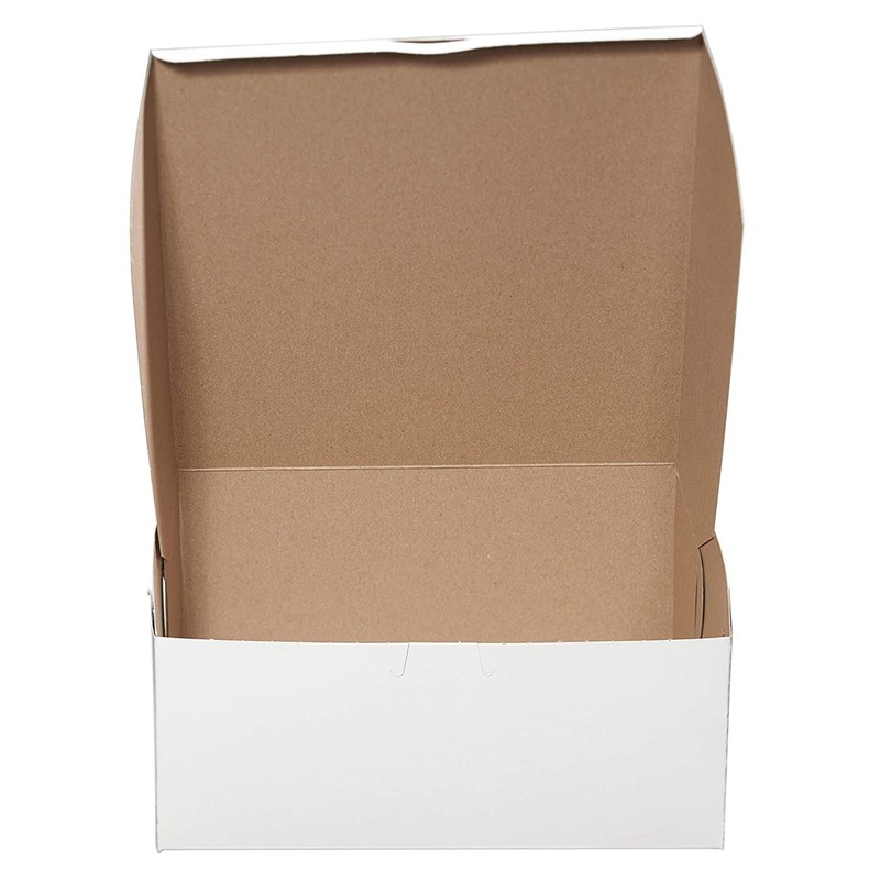 [ 10 Pack ] White Bakery Pastry Boxes 10 x 10 x 4 Inches gallery