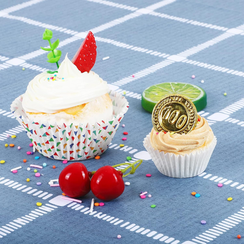 500 Count Mini Cupcake Liners White Muffin Liners Greaseproof No Smell S gallery