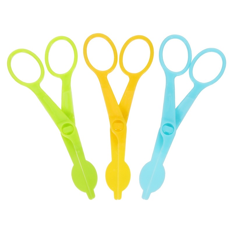 3 Pcs Flower Lift for Decorating Cakes, 5.1 x 2.2 Inches, Blue/Green/Yellow
