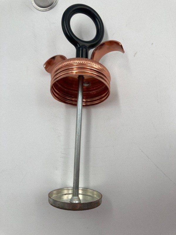 Vintage Mirror Aluminum Frosting Icing Tool w Decorating Tips gallery