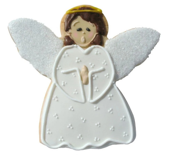 4" Angel with Wings Fairy Cookie Cutter Christmas Religious Holiday Party gallery