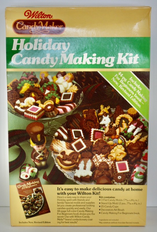 NWT Vintage Wilton CandyMaker Holiday Candy Making Kit MIB 1983
